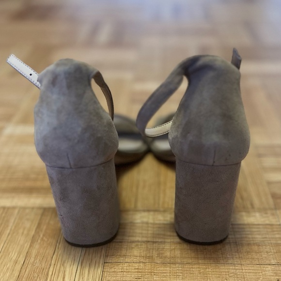 Sam Edelman Daniella Ankle Strap Sandal Oatmeal Suede Size 8.5 - Picture 9 of 9